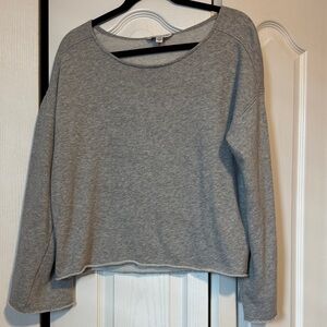 American Eagle Outfitters Gray Lightweight Sweatshirt